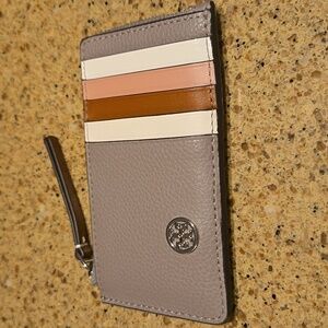 Tory Burch Robinson Zip Top Card Case